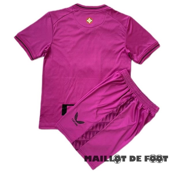 Foot Maillot Pas Cher Gardien Conjunto De Enfant Athletic Bilbao 2023 2024 Purpura