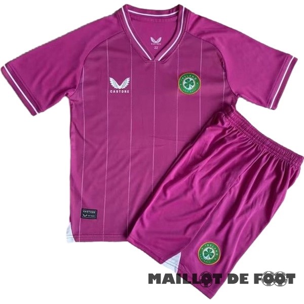 Foot Maillot Pas Cher Gardien Conjunto De Homme Irlande 2023 Purpura