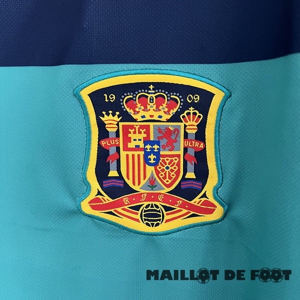 Foot Maillot Pas Cher Gardien Maillot Espagne Retro 2010 Vert