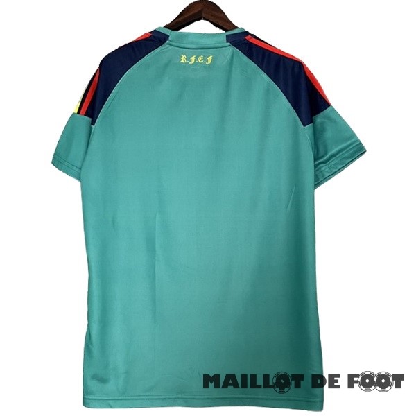 Foot Maillot Pas Cher Gardien Maillot Espagne Retro 2010 Vert