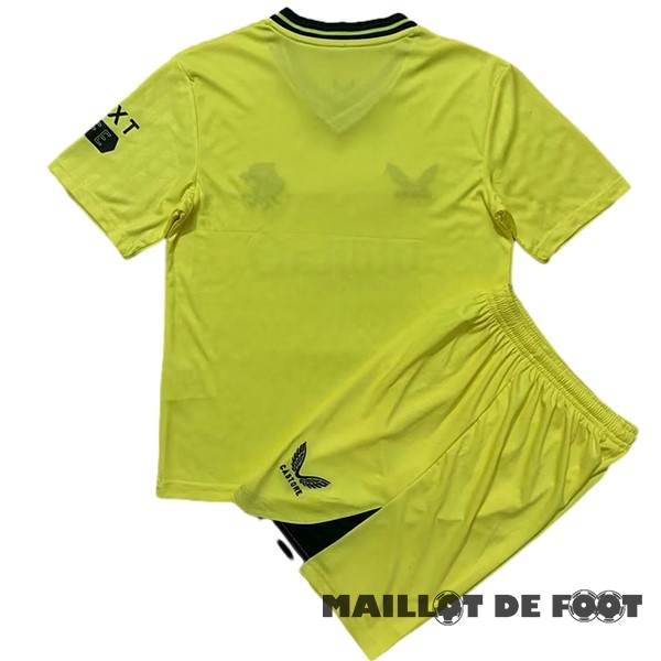 Foot Maillot Pas Cher Gardien Third Conjunto De Enfant Rangers 2023 2024 Jaune