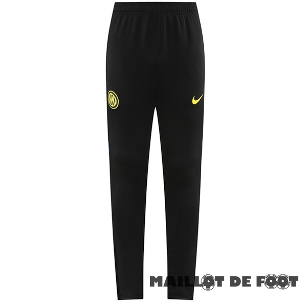 Foot Maillot Pas Cher Pantalon Deportivos Inter Milán 2023 2024 Noir Bleu