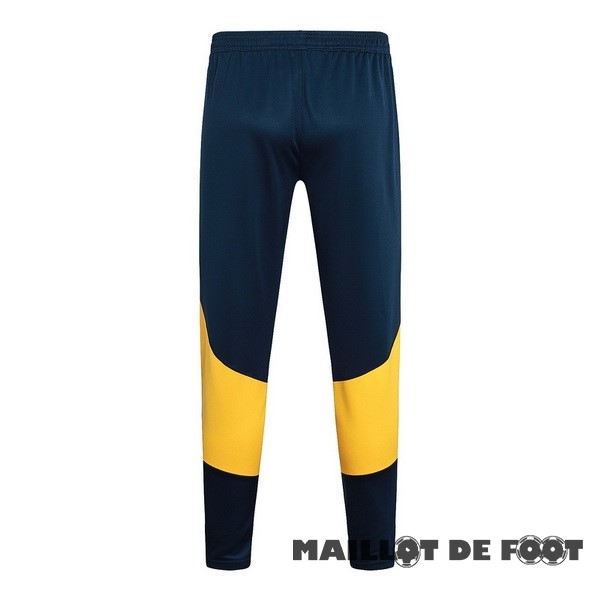 Foot Maillot Pas Cher Pantalon Deportivos Real Madrid 2023 2024 Bleu Marine Jaune