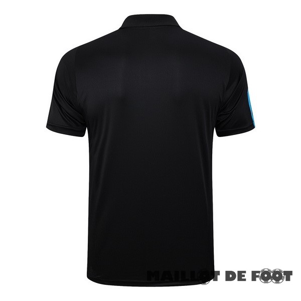 Foot Maillot Pas Cher Polo Arsenal 2023 2024 Noir Bleu Jaune
