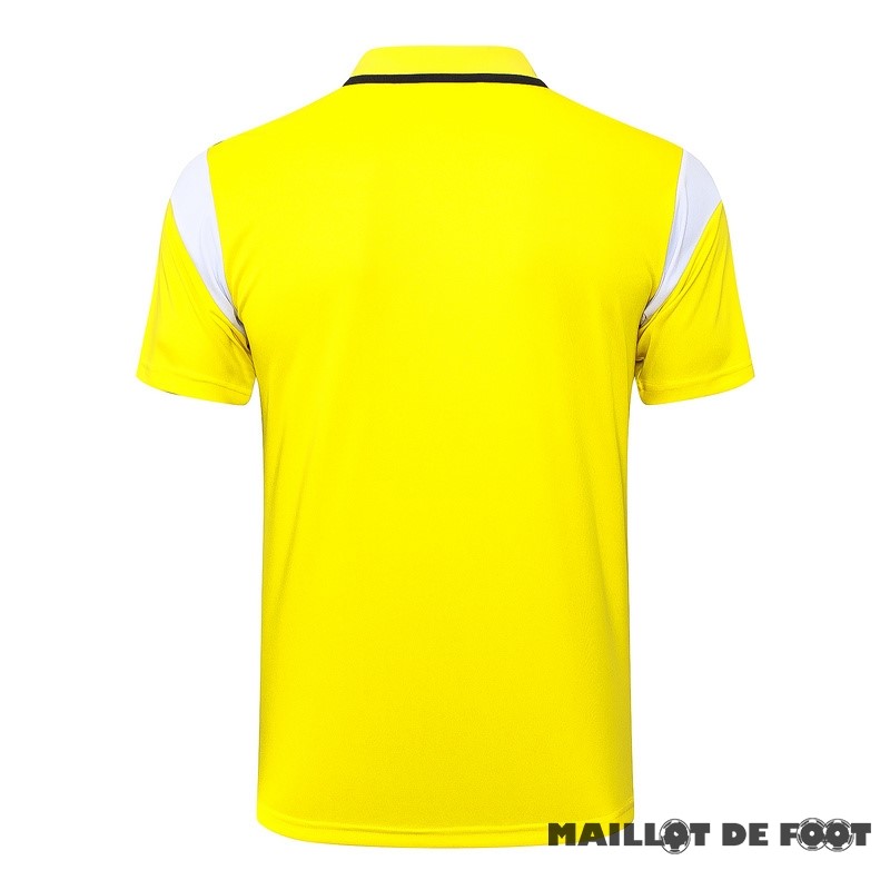 Foot Maillot Pas Cher Polo Borussia Dortmund 2023 2024 Jaune Noir