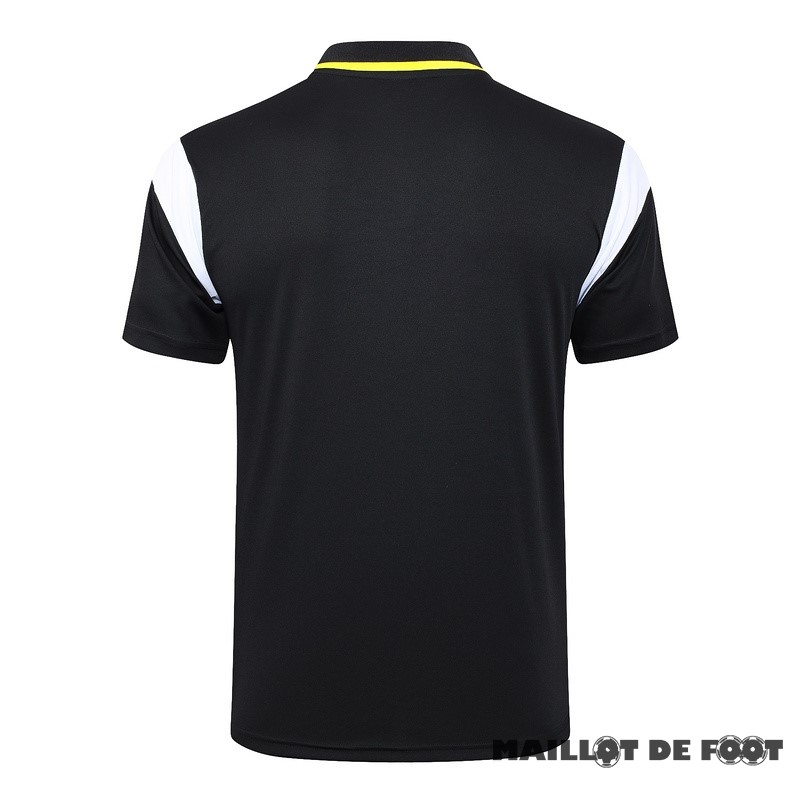 Foot Maillot Pas Cher Polo Borussia Dortmund 2023 2024 Noir Jaune