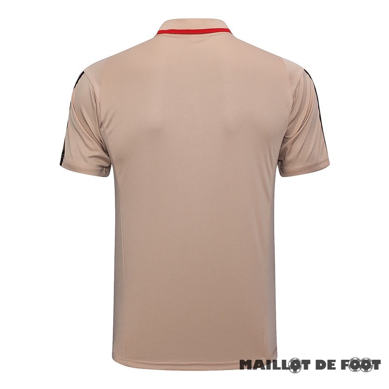 Foot Maillot Pas Cher Polo São Paulo 2023 2024 Jaune Orange
