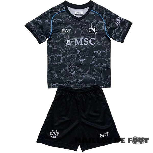 Foot Maillot Pas Cher Spécial Conjunto De Homme Napoli 2023 2024 Noir