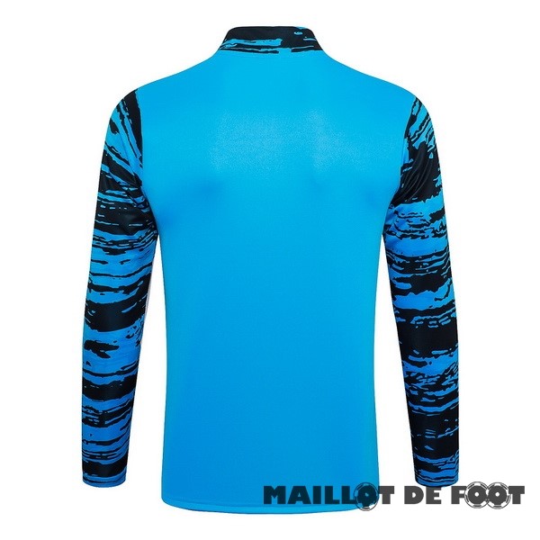 Foot Maillot Pas Cher Sudadera Entrainement Al Nassr 2023 2024 Bleu Noir