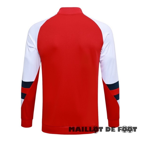 Foot Maillot Pas Cher Sudadera Entrainement Arsenal 2023 2024 Rouge Blanc Bleu