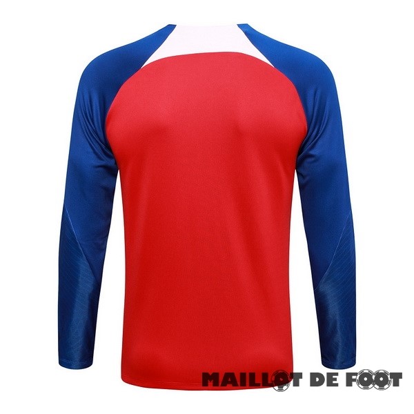 Foot Maillot Pas Cher Sudadera Entrainement Atlético Madrid 2023 2024 Rouge Bleu Rose
