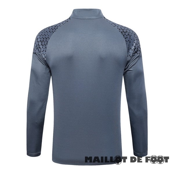 Foot Maillot Pas Cher Sudadera Entrainement Borussia Dortmund 2023 2024 Gris Clair
