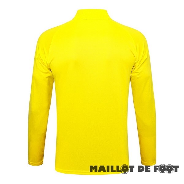 Foot Maillot Pas Cher Sudadera Entrainement Borussia Dortmund 2023 2024 Jaune I Noir