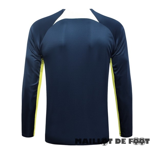 Foot Maillot Pas Cher Sudadera Entrainement Brésil 2023 Bleu Marine