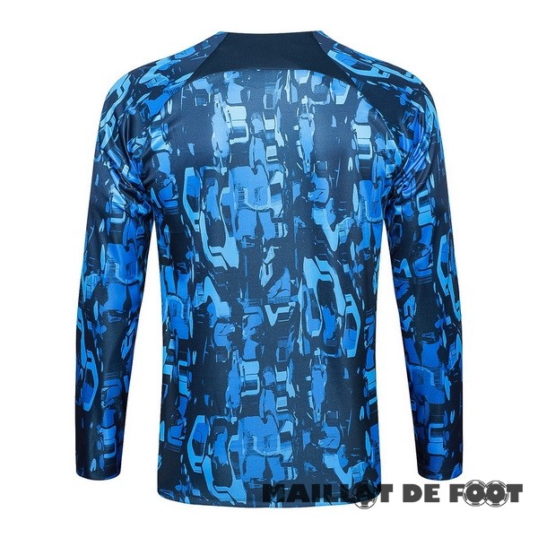 Foot Maillot Pas Cher Sudadera Entrainement Chelsea 2023 2024 Bleu Jaune