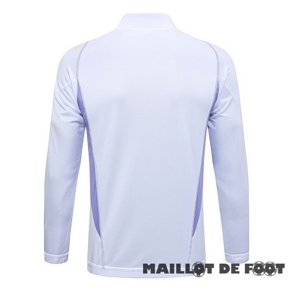 Foot Maillot Pas Cher Sudadera Entrainement Cruzeiro 2023 2024 Blanc Purpura