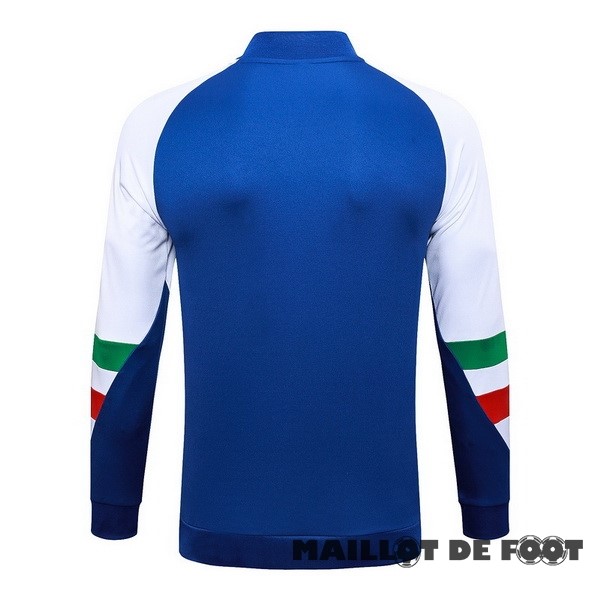 Foot Maillot Pas Cher Sudadera Entrainement Italie 2023 Bleu Blanc