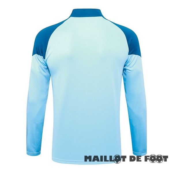Foot Maillot Pas Cher Sudadera Entrainement Manchester City 2023 2024 Bleu I Clair