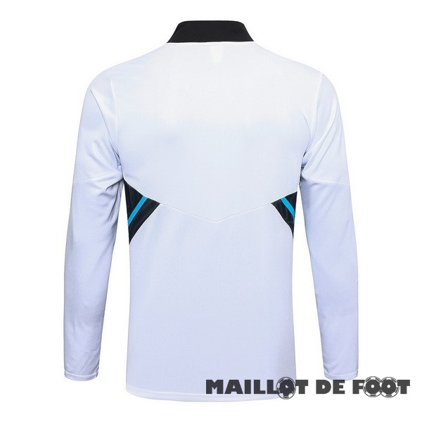 Foot Maillot Pas Cher Sudadera Entrainement Manchester United 2023 2024 Blanc Vert