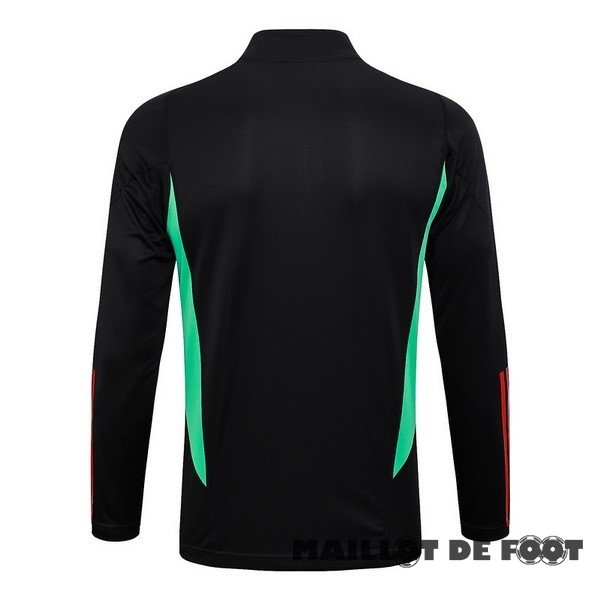 Foot Maillot Pas Cher Sudadera Entrainement Manchester United 2023 2024 Noir I Rouge