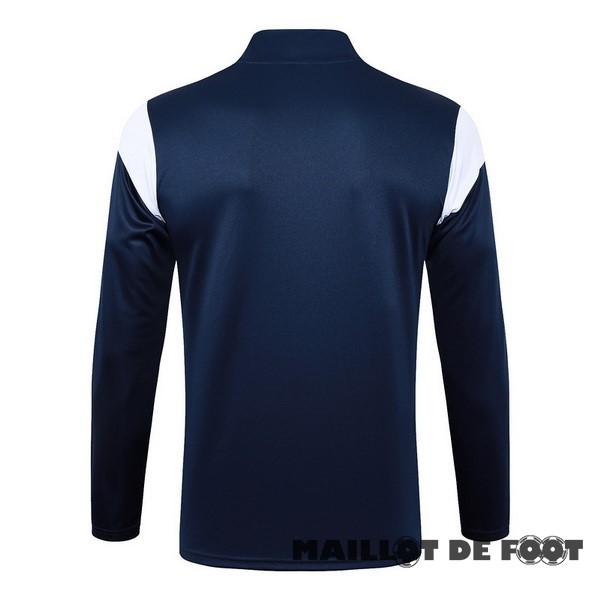 Foot Maillot Pas Cher Sudadera Entrainement Marsella 2023 2024 Bleu Blanc