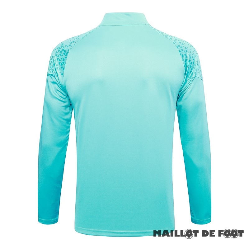 Foot Maillot Pas Cher Sudadera Entrainement Marsella 2023 2024 Bleu Vert