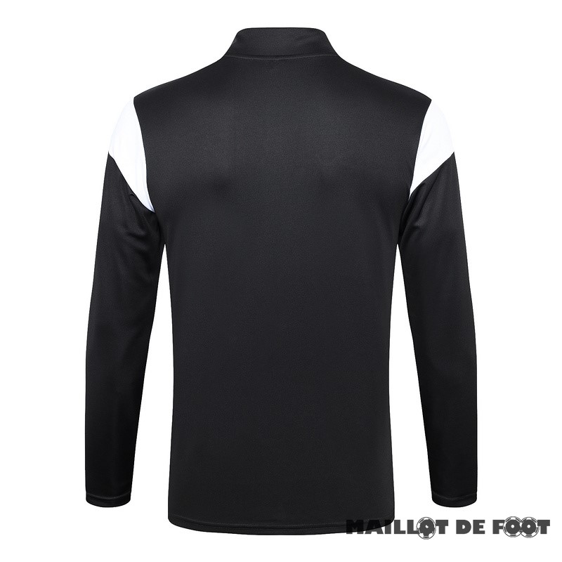 Foot Maillot Pas Cher Sudadera Entrainement Marsella 2023 2024 Noir Bleu Blanc