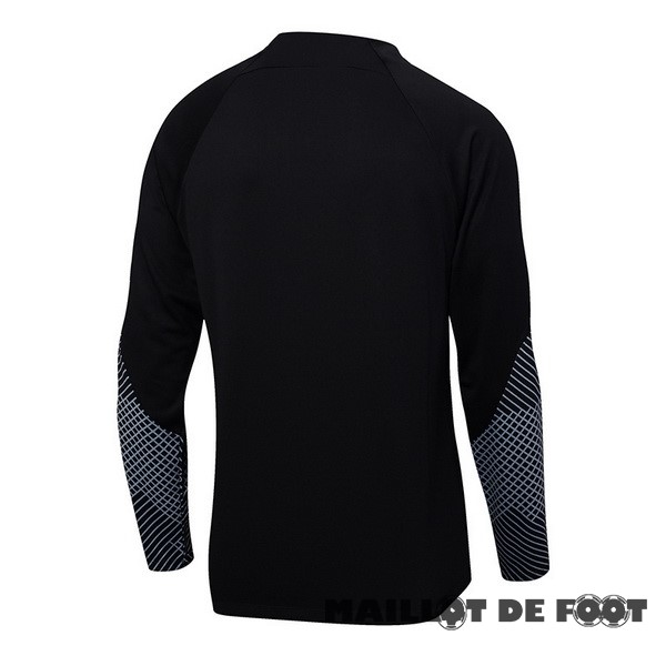 Foot Maillot Pas Cher Sudadera Entrainement Nike 2023 Noir Gris