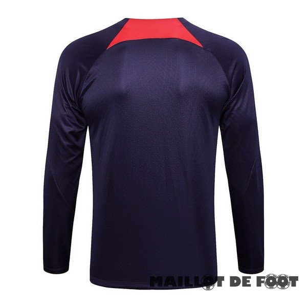 Foot Maillot Pas Cher Sudadera Entrainement Paris Saint Germain 2023 2024 Purpura Rouge