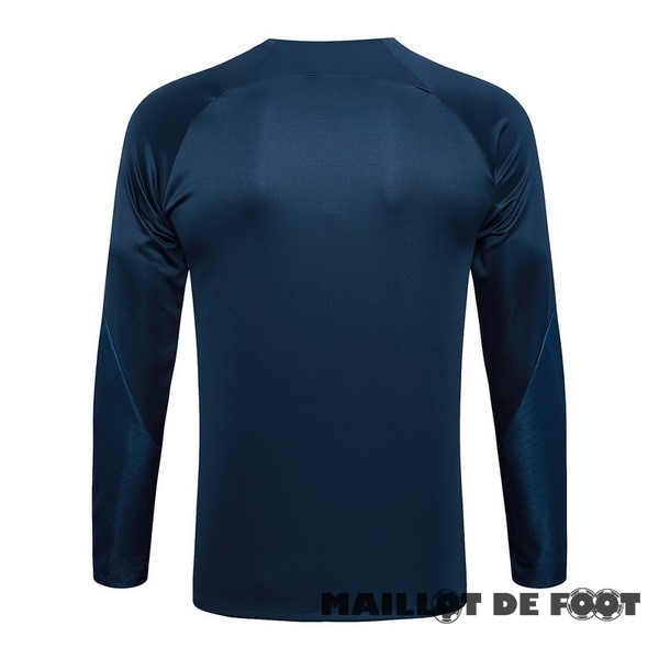 Foot Maillot Pas Cher Sudadera Entrainement Portugal 2023 Bleu Marine