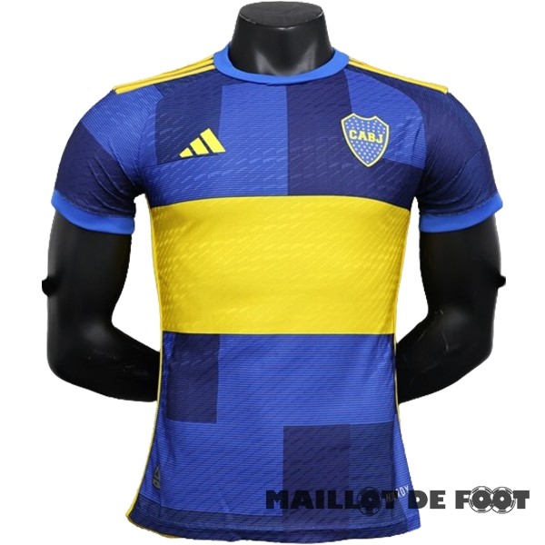 Foot Maillot Pas Cher Thailande Domicile Joueurs Maillot Boca Juniors 2023 2024 Bleu I Jaune