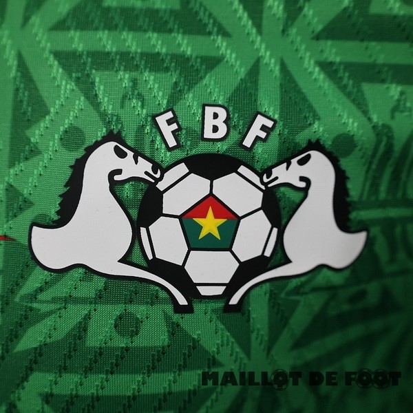Foot Maillot Pas Cher Thailande Domicile Joueurs Maillot Burkina Faso 2024 Vert
