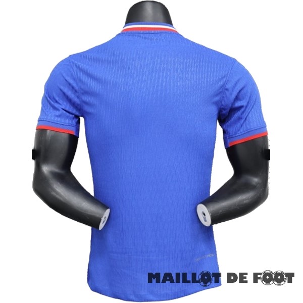 Foot Maillot Pas Cher Thailande Domicile Joueurs Maillot France 2024 Bleu