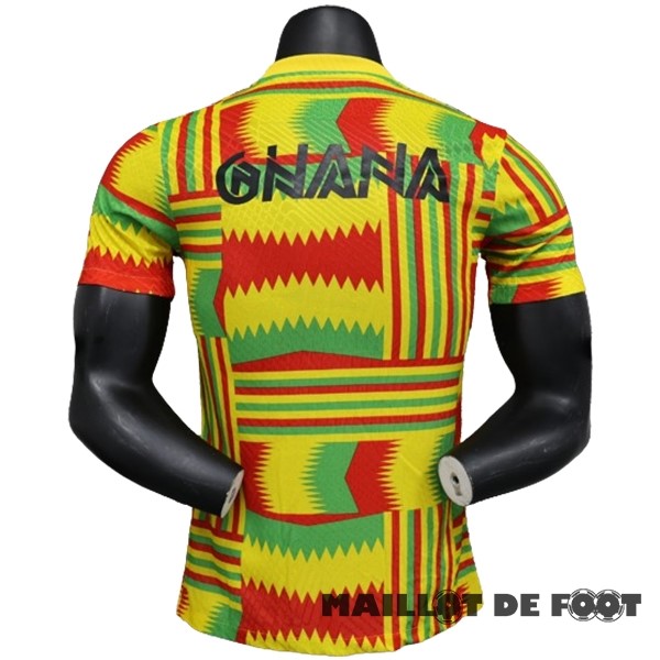 Foot Maillot Pas Cher Thailande Domicile Joueurs Maillot Ghana 2023 Jaune