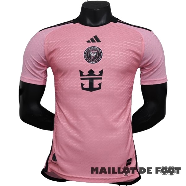 Foot Maillot Pas Cher Thailande Domicile Joueurs Maillot Inter Miami 2024 2025 Rose