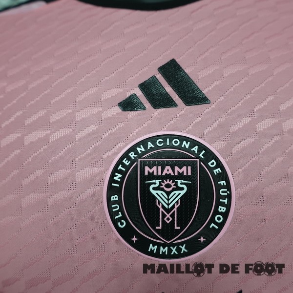 Foot Maillot Pas Cher Thailande Domicile Joueurs Maillot Inter Miami 2024 2025 Rose