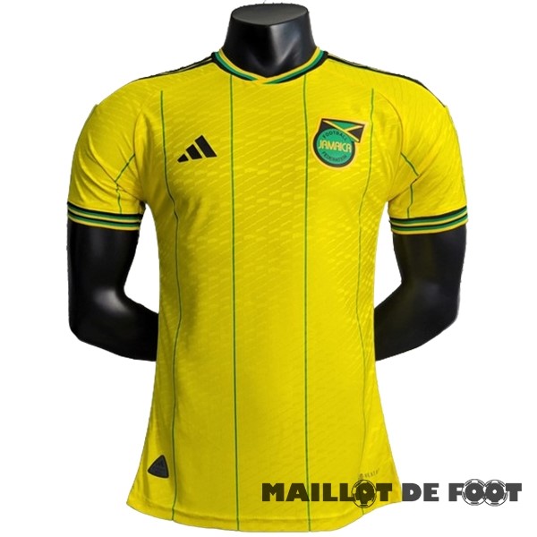 Foot Maillot Pas Cher Thailande Domicile Joueurs Maillot Jamaïque 2023 Jaune