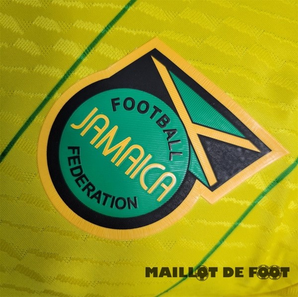 Foot Maillot Pas Cher Thailande Domicile Joueurs Maillot Jamaïque 2023 Jaune