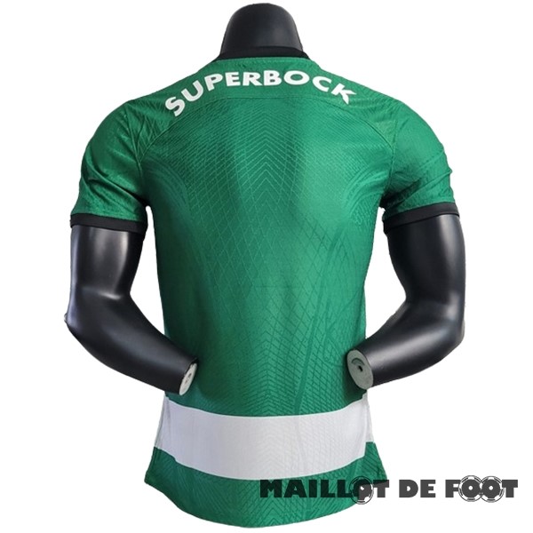 Foot Maillot Pas Cher Thailande Domicile Joueurs Maillot Lisboa 2023 2024 Vert