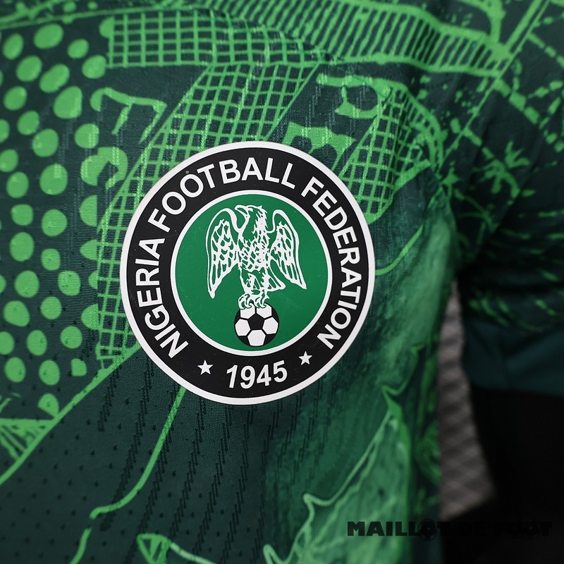 Foot Maillot Pas Cher Thailande Domicile Joueurs Maillot Nigeria 2022 Vert