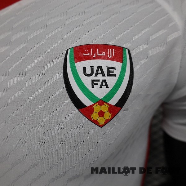 Foot Maillot Pas Cher Thailande Domicile Joueurs Maillot Émirats arabes unis 2023 Blanc