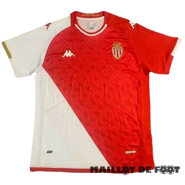 Foot Maillot Pas Cher Thailande Domicile Maillot AS Monaco 2023 2024 Rouge Blanc