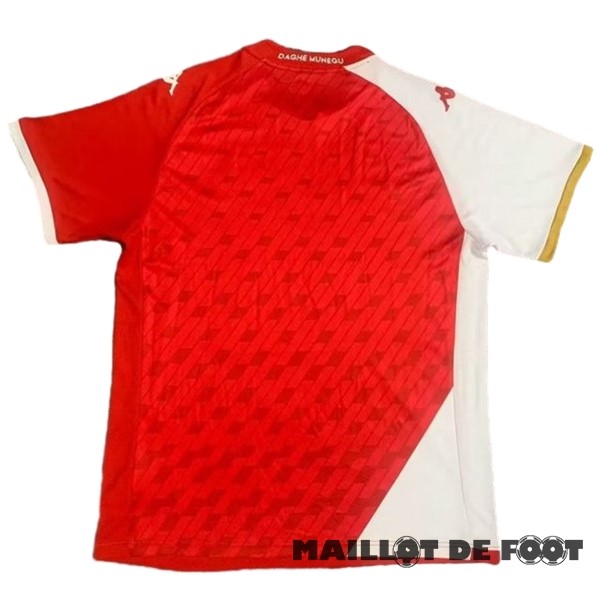 Foot Maillot Pas Cher Thailande Domicile Maillot AS Monaco 2023 2024 Rouge Blanc