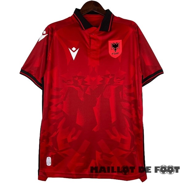 Foot Maillot Pas Cher Thailande Domicile Maillot Albanie 2023 Rouge