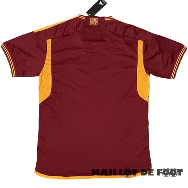 Foot Maillot Pas Cher Thailande Domicile Maillot As Roma 2023 2024 II Rouge