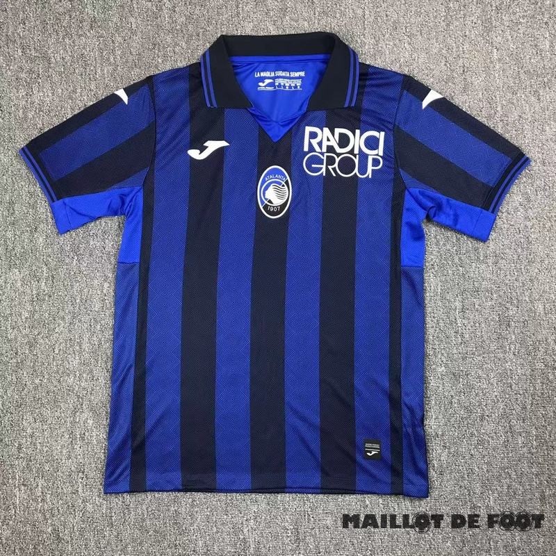 Foot Maillot Pas Cher Thailande Domicile Maillot Atalanta BC 2023 2024 Bleu