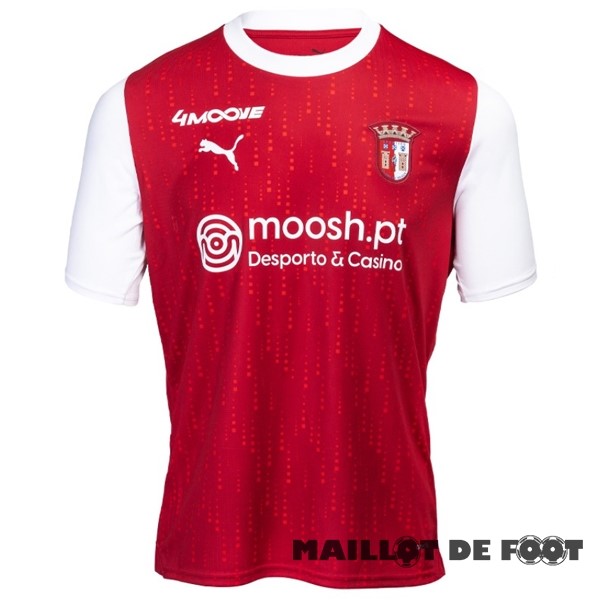 Foot Maillot Pas Cher Thailande Domicile Maillot Braga 2023 2024 Rouge