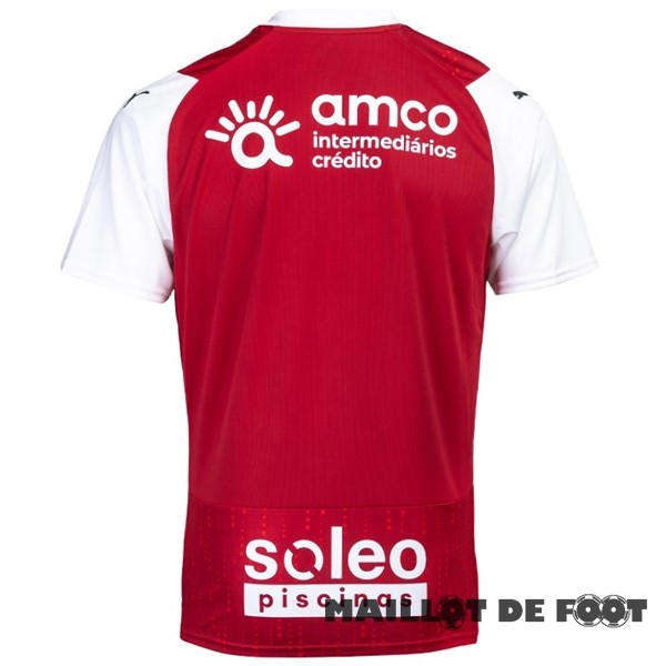 Foot Maillot Pas Cher Thailande Domicile Maillot Braga 2023 2024 Rouge