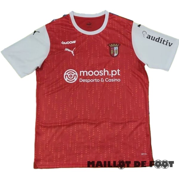 Foot Maillot Pas Cher Thailande Domicile Maillot Braga 2023 2024 Rouge