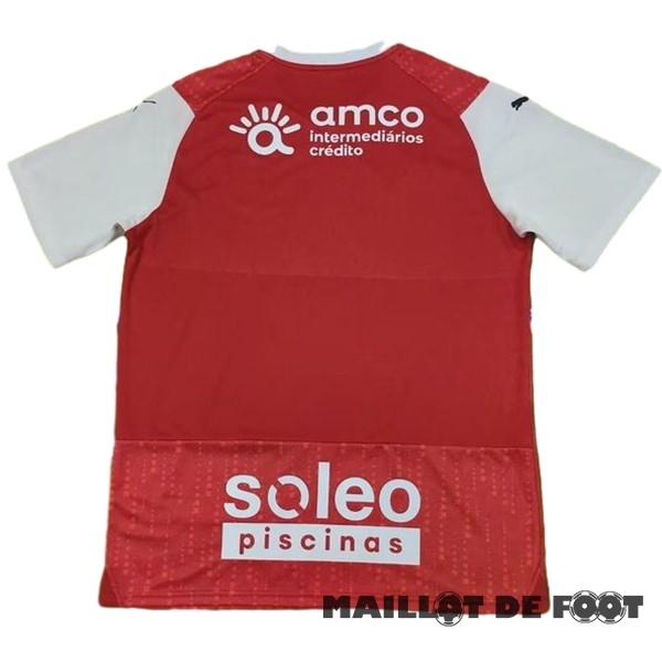 Foot Maillot Pas Cher Thailande Domicile Maillot Braga 2023 2024 Rouge